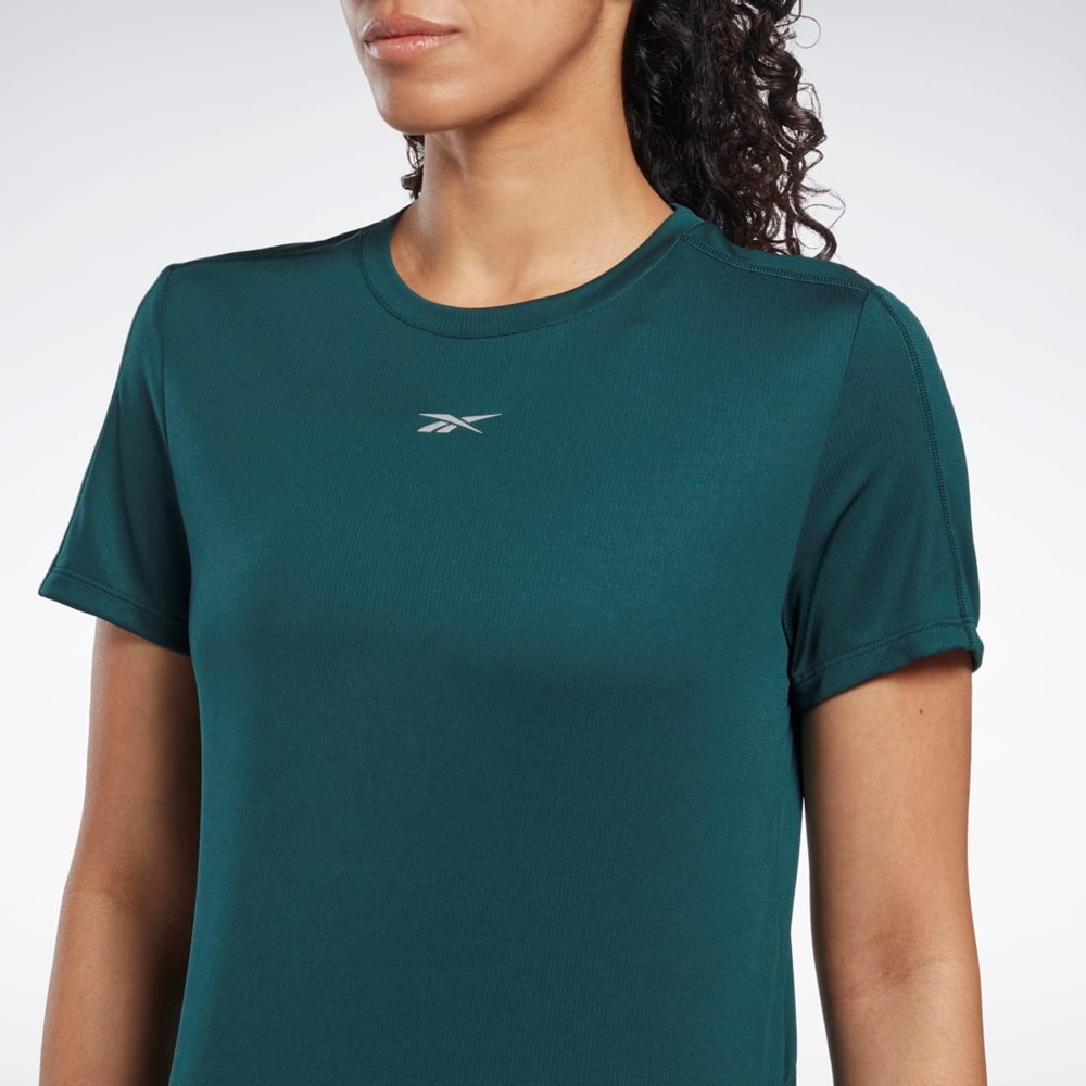 Reebok Running Speedwick T-Shirt Forest Green | HK4772