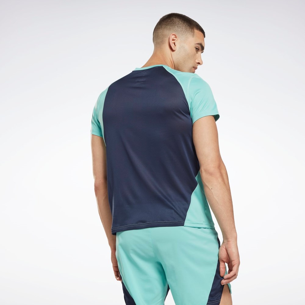 Reebok Running Speedwick T-Shirt Semi Classic Teal | HI0062