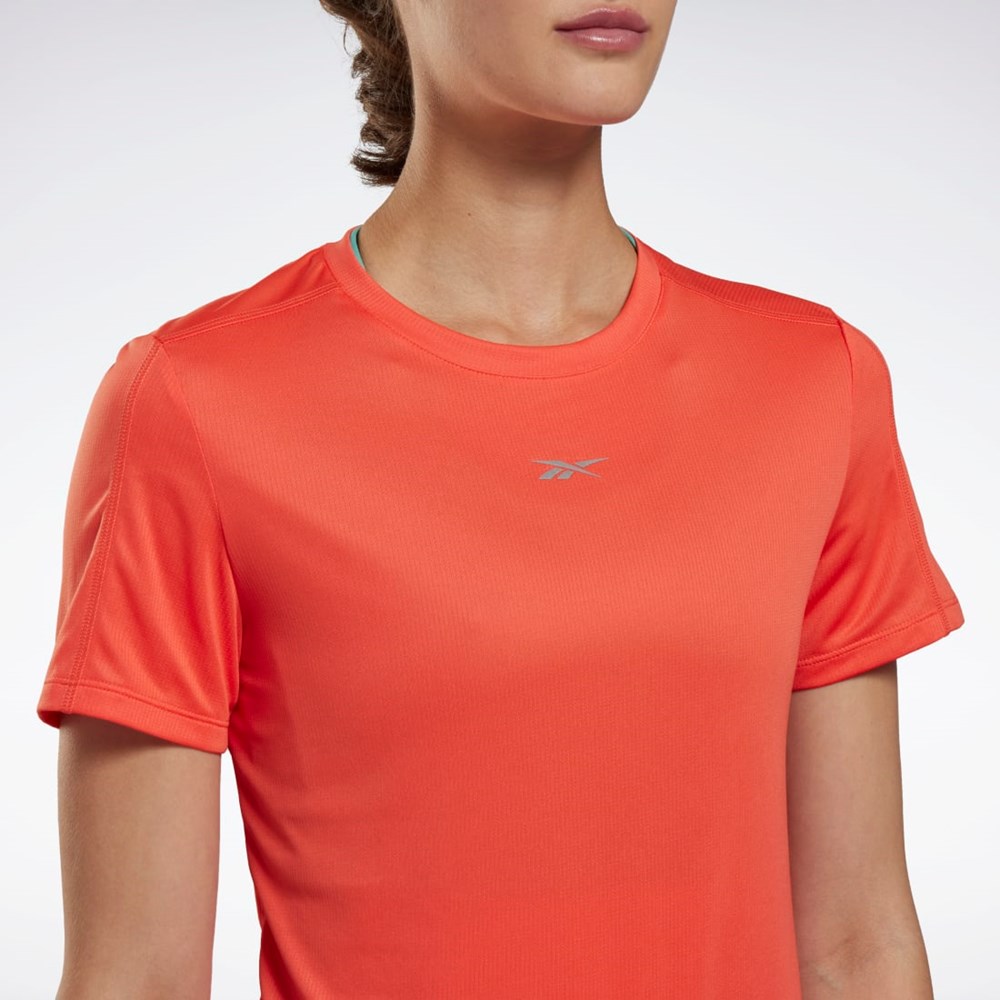 Reebok Running Speedwick T-Shirt Semi Orange Flare | HK4773