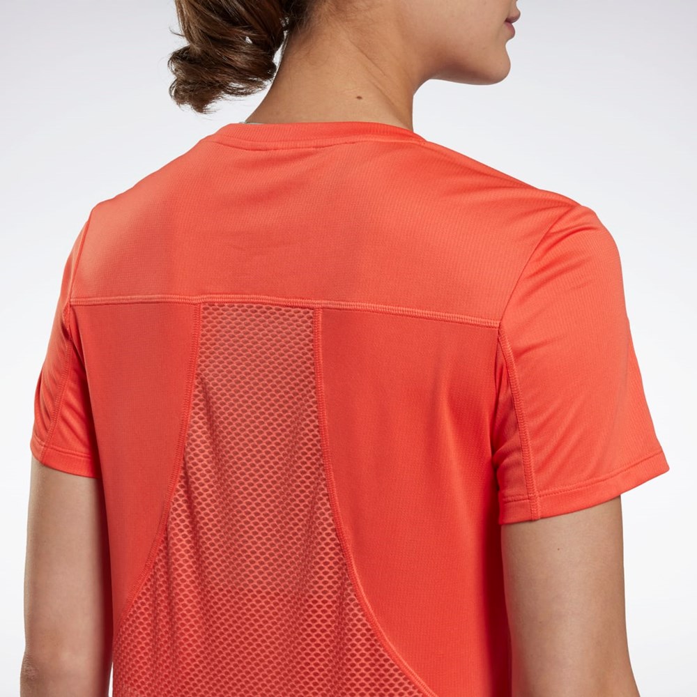 Reebok Running Speedwick T-Shirt Semi Orange Flare | HK4773