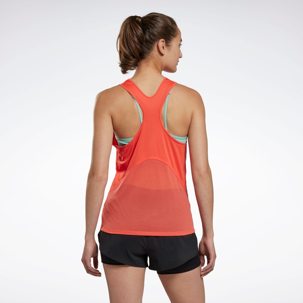 Reebok Running Speedwick Tank Top Semi Orange Flare | HK4771