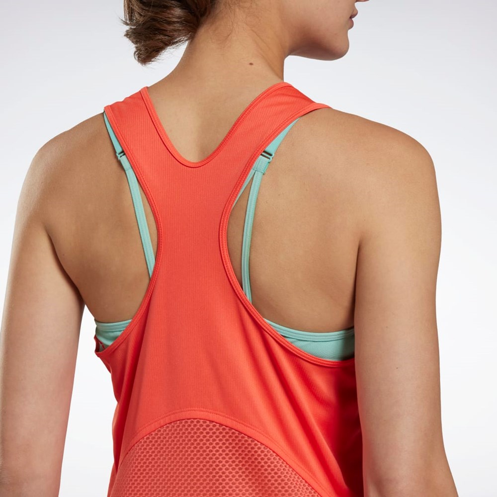 Reebok Running Speedwick Tank Top Semi Orange Flare | HK4771