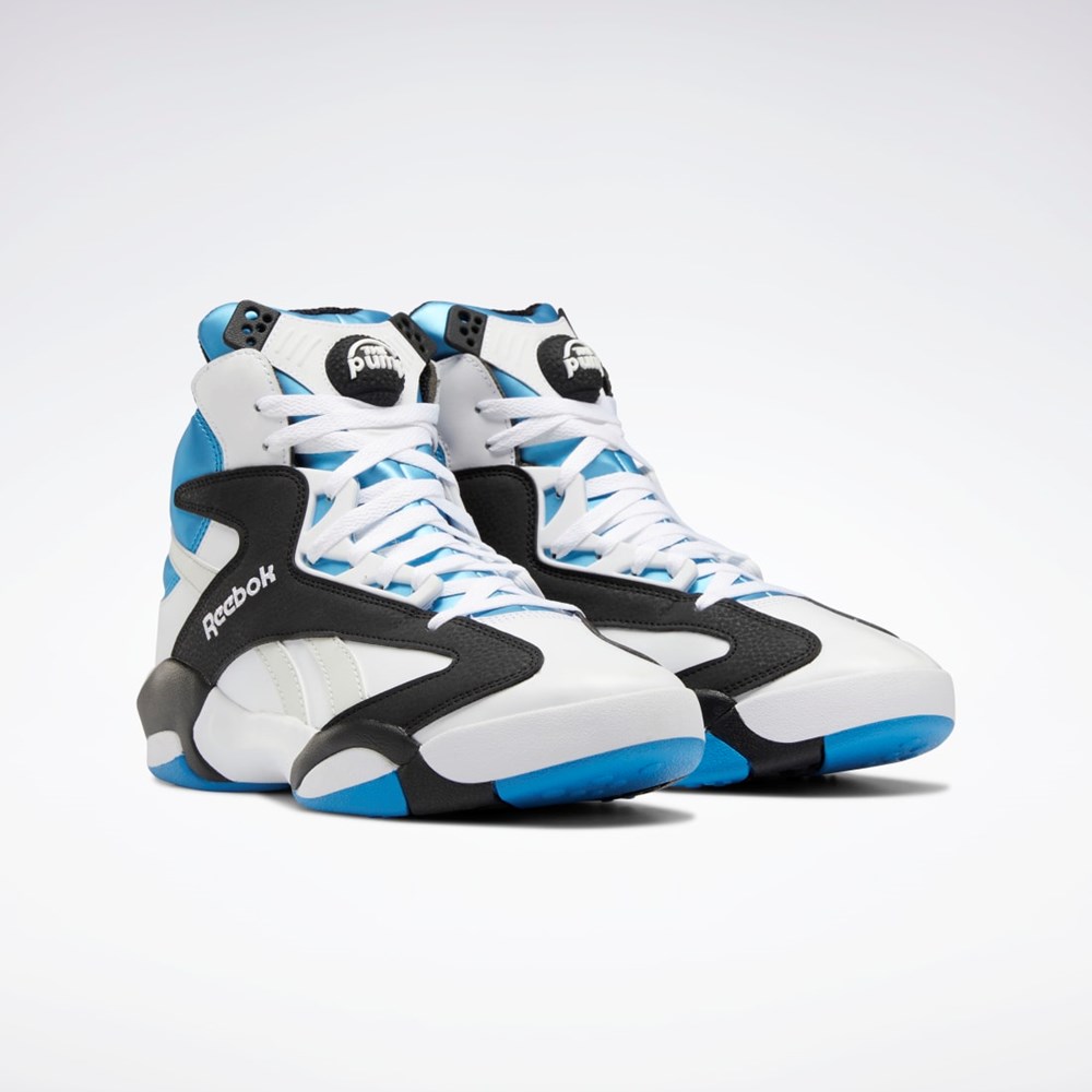 Reebok Shaq Attaq Basketball Shoes Ftwr White / Core Black / Azure | GX3881