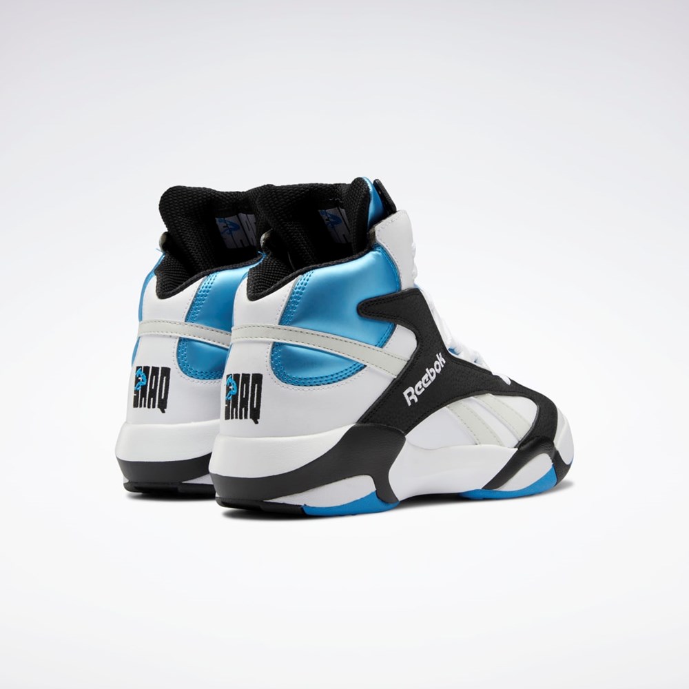 Reebok Shaq Attaq Basketball Shoes Ftwr White / Core Black / Azure | GX3881