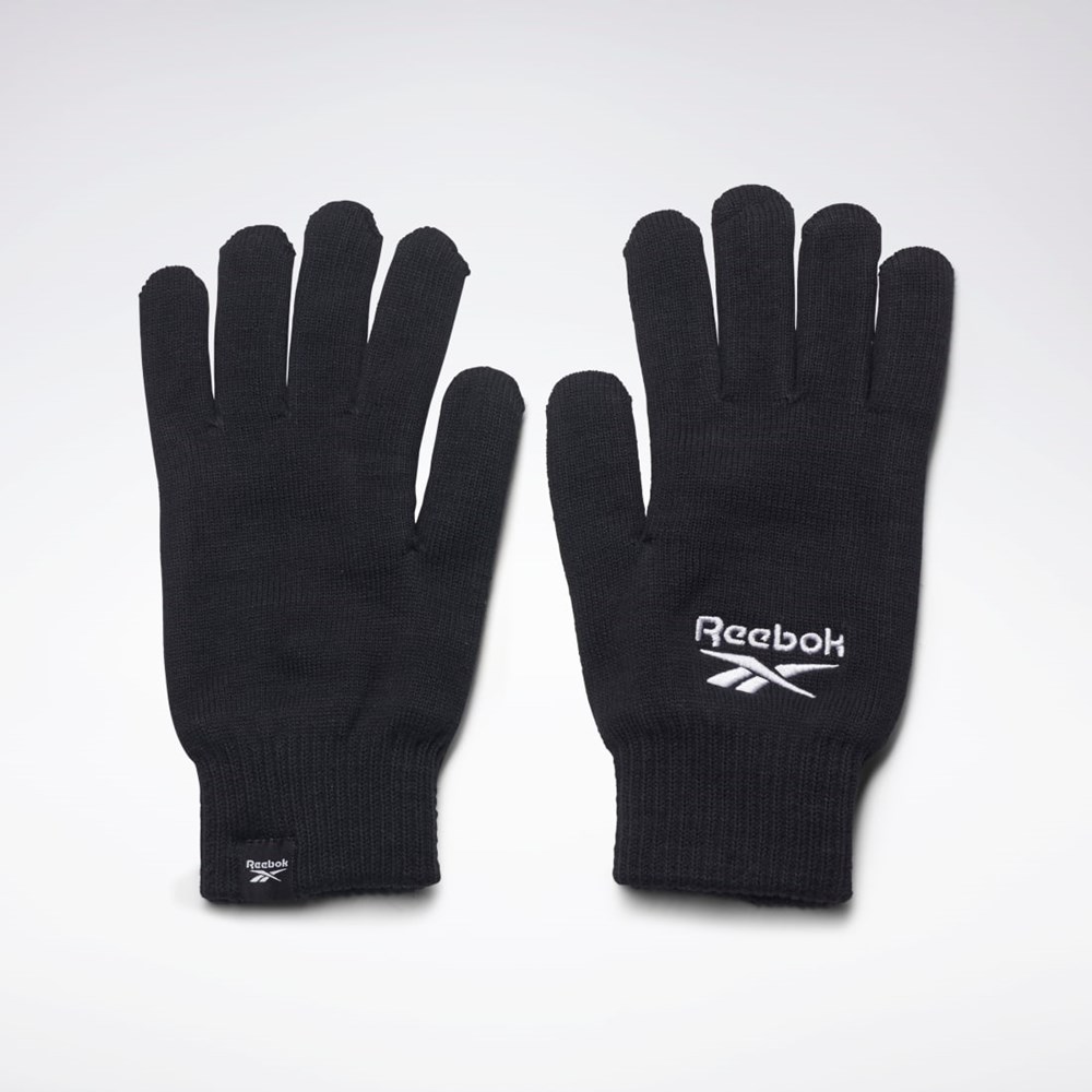 Reebok Sports Essentials Logo Gloves Black | GD0486