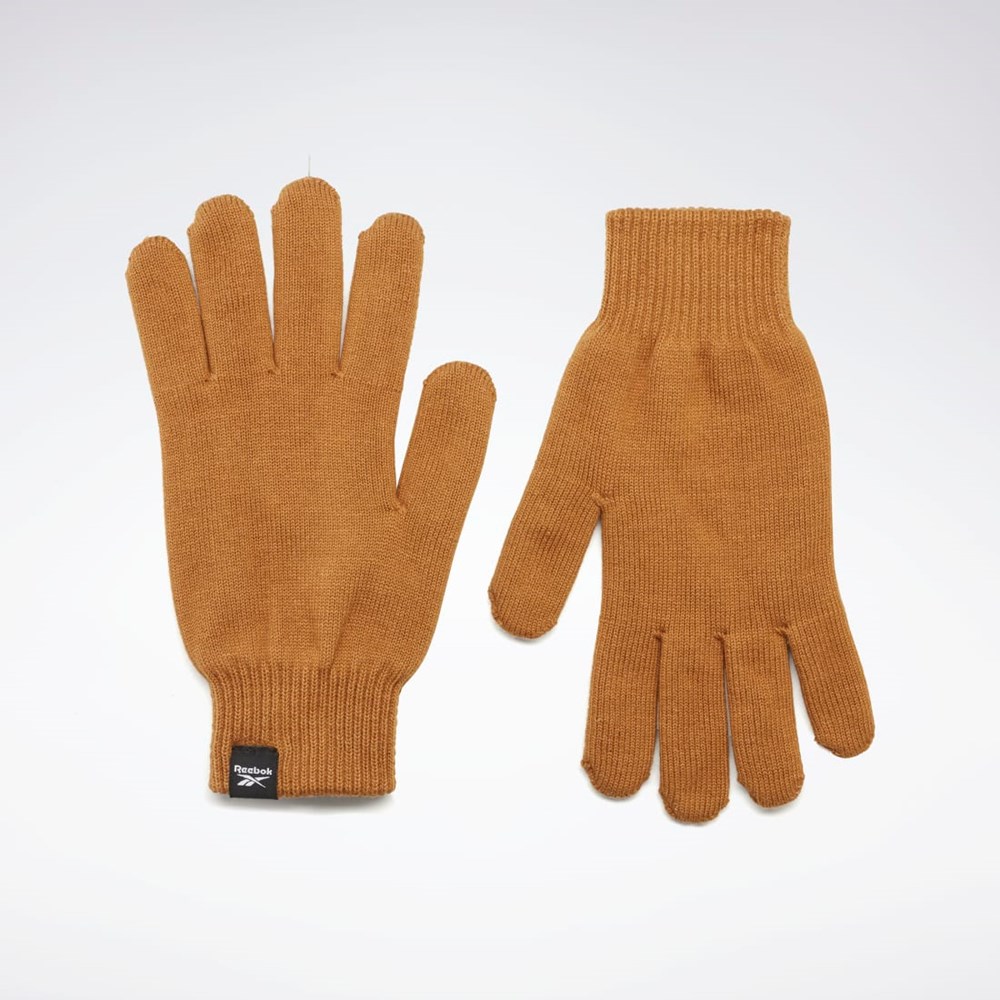 Reebok Sports Essentials Logo Gloves Sepia | H11296