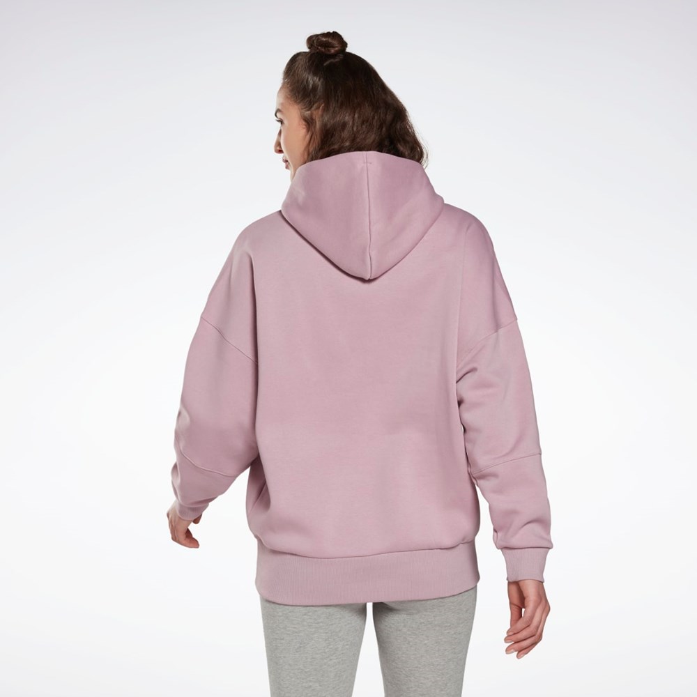 Reebok Studio Recycled Oversize Hoodie Infused Lilac | HM5088