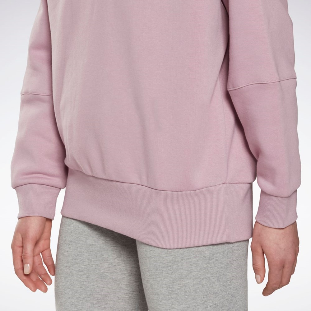 Reebok Studio Recycled Oversize Hoodie Infused Lilac | HM5088