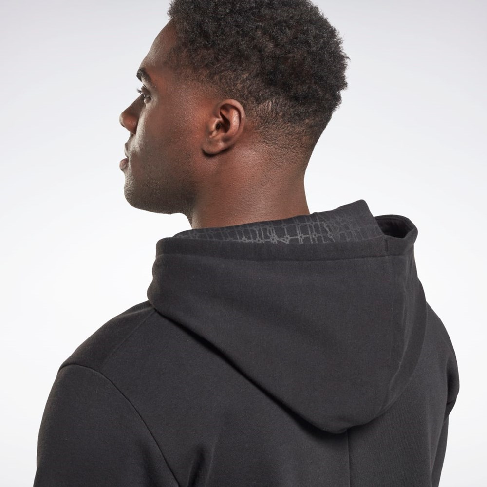 Reebok THERMOWARM+GRAPHENE Cotton Hoodie Black | HG8903