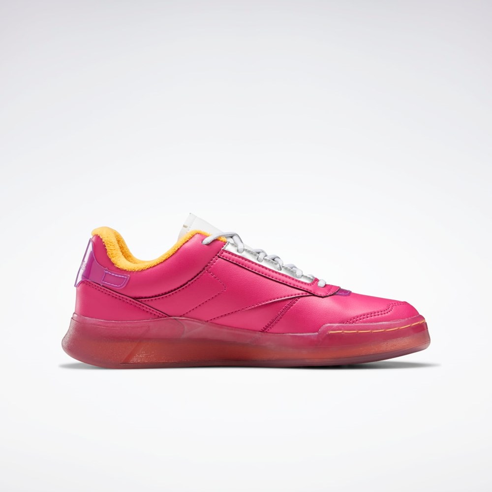 Reebok THE JETSONS Club C Legacy Shoes Brilliant Pink / Ftwr White / Grape Punch | GZ6421