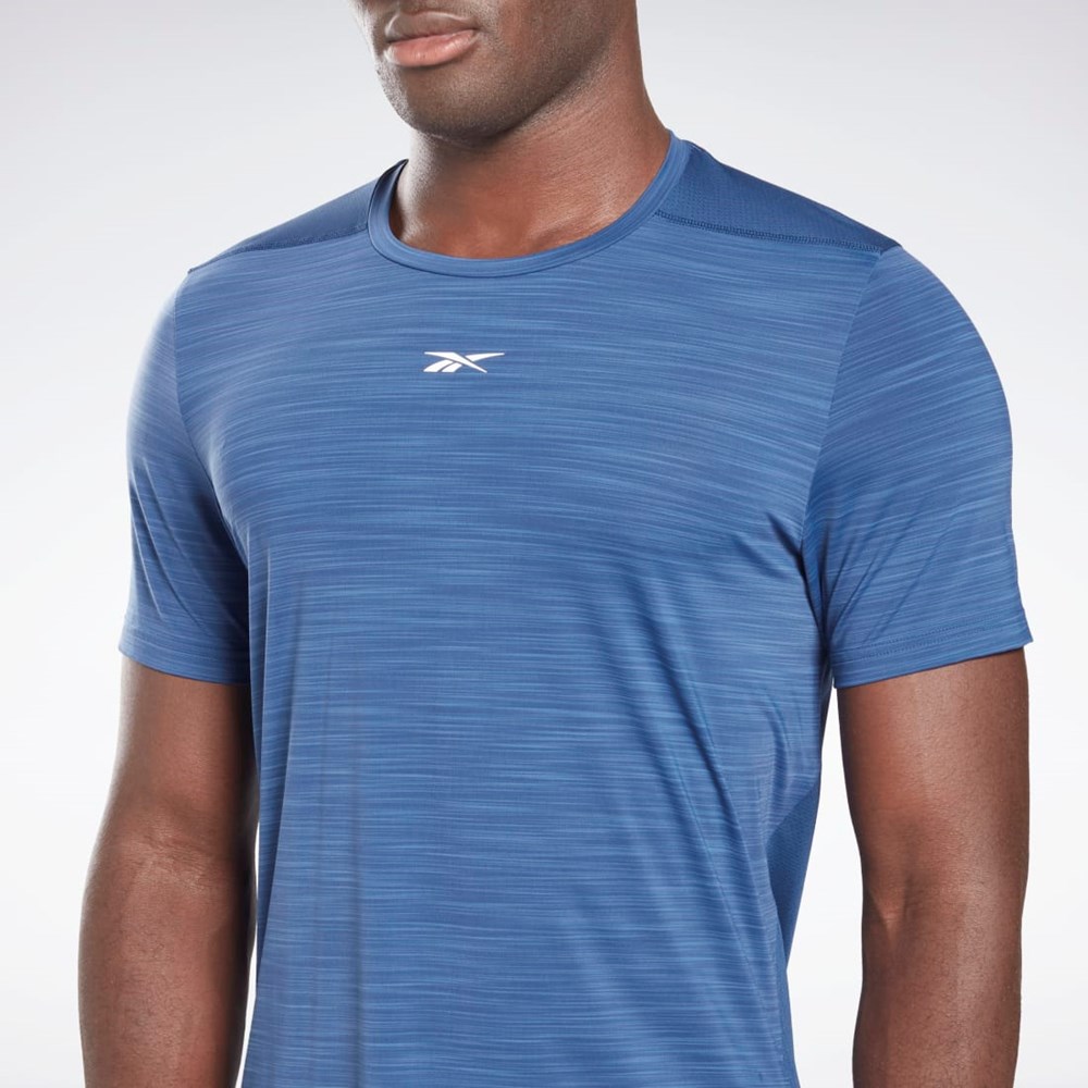 Reebok Tech Style Activchill Move T-Shirt Batik Blue | HA9062