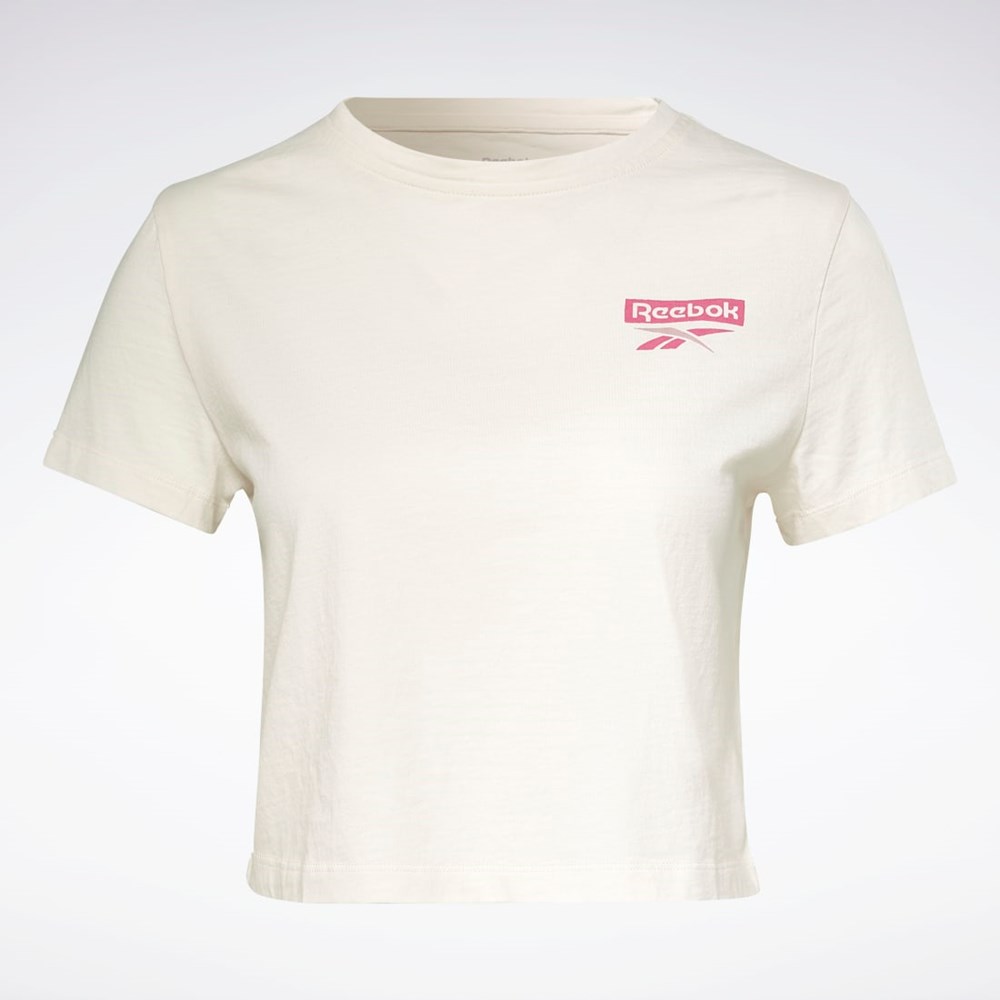 Reebok Training Essentials Graphic T-Shirt Classic White | HH7283