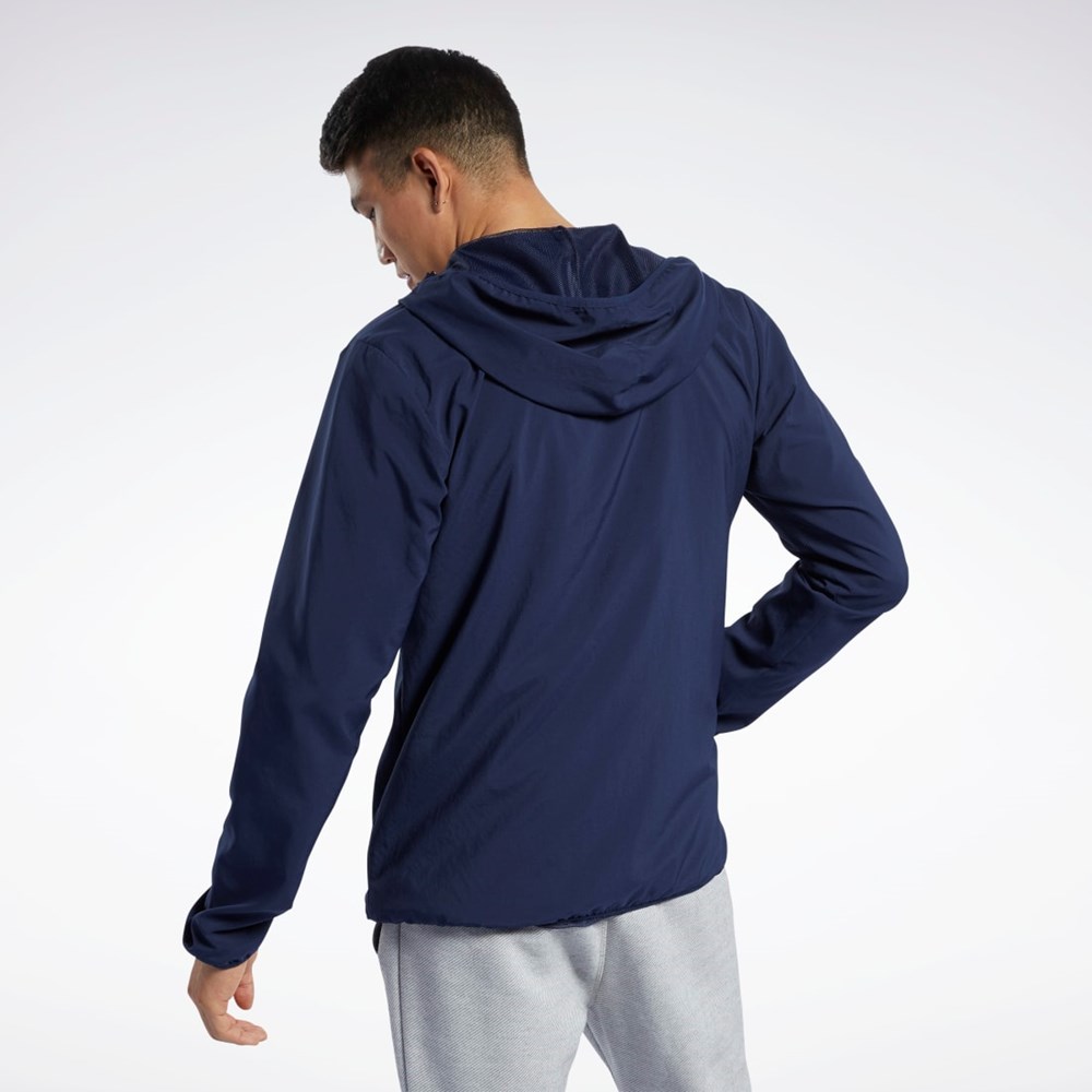 Reebok Training Essentials Jacket Vector Navy | FU3098