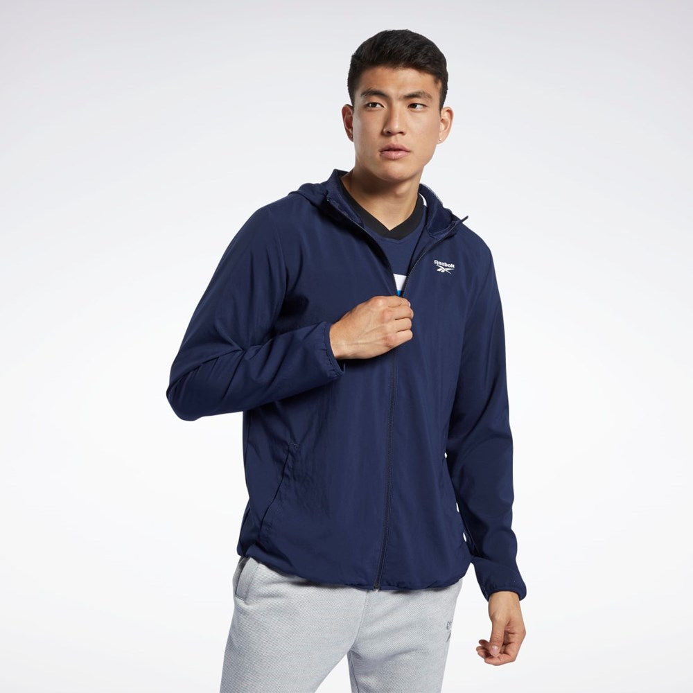 Reebok Training Essentials Jacket Vector Navy | FU3098