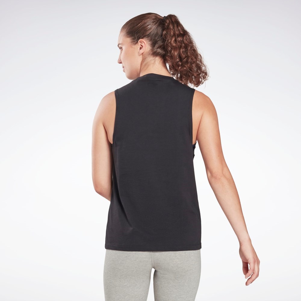 Reebok Training Essentials Muscle Tank Top Black | H51874