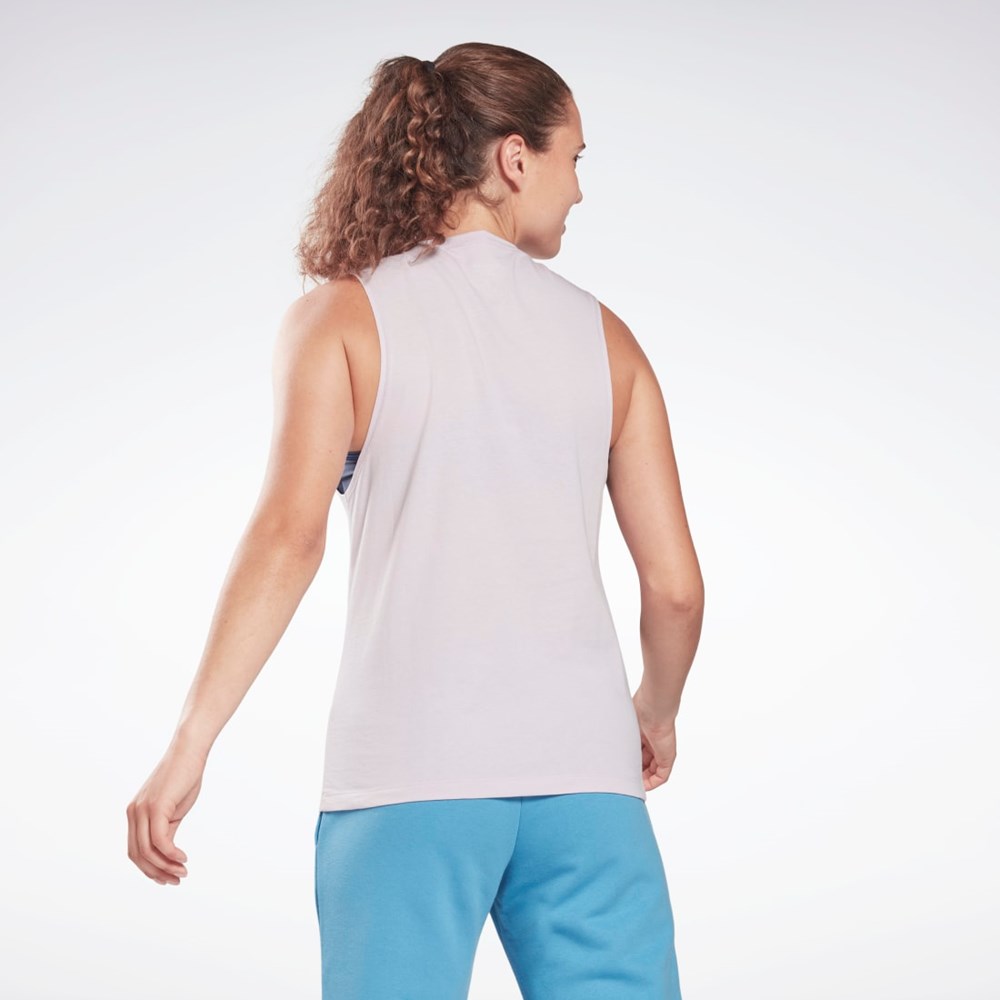 Reebok Training Essentials Muscle Tank Top Quartz Glow | H51875