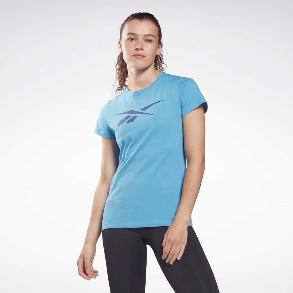 Reebok Training Essentials Vector Graphic Tee Essential Blue | H51878