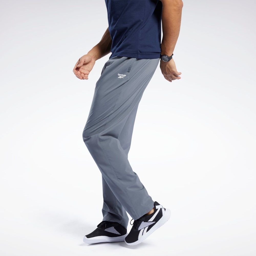 Reebok Training Essentials Woven Unlined Pants Cold Grey 6 | FP9169