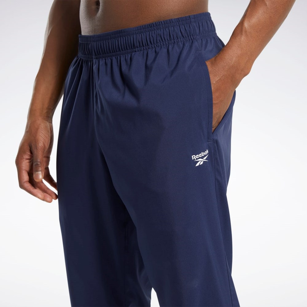 Reebok Training Essentials Woven Unlined Pants Vector Navy | FU3104