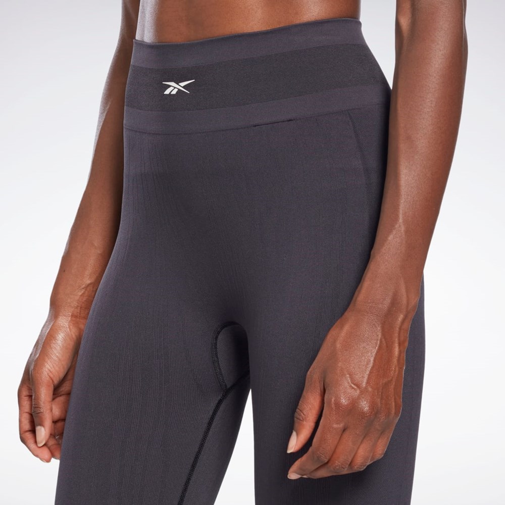 Reebok United By Fitness Myoknit Seamless Leggings Black | H49123