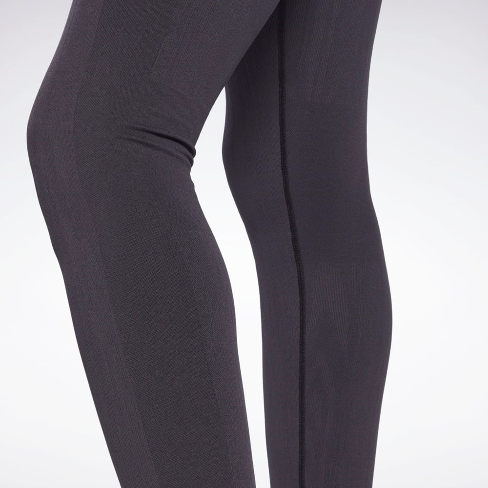 Reebok United By Fitness Myoknit Seamless Leggings Black | H49123