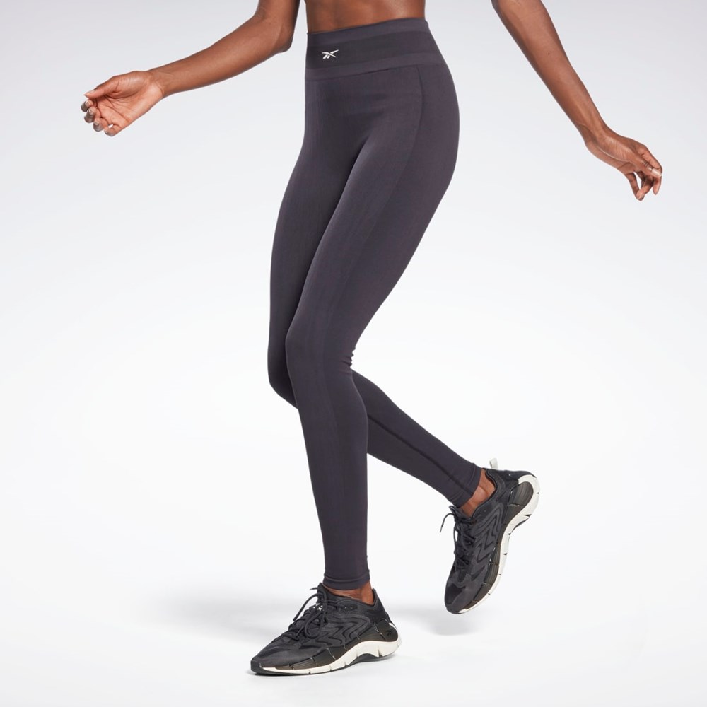 Reebok United By Fitness Myoknit Seamless Leggings Black | H49123