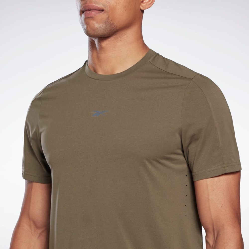 Reebok United by Fitness MoveSoft T-Shirt Army Green | H62771