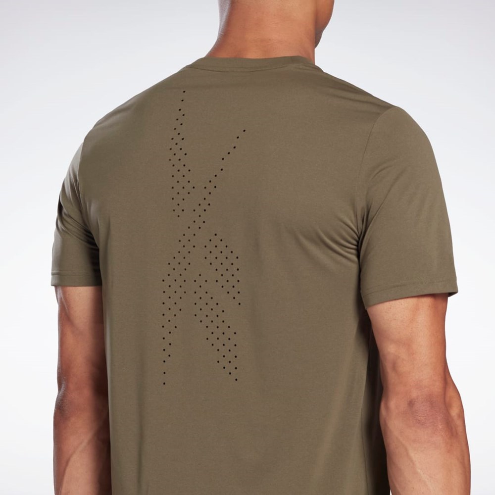 Reebok United by Fitness MoveSoft T-Shirt Army Green | H62771