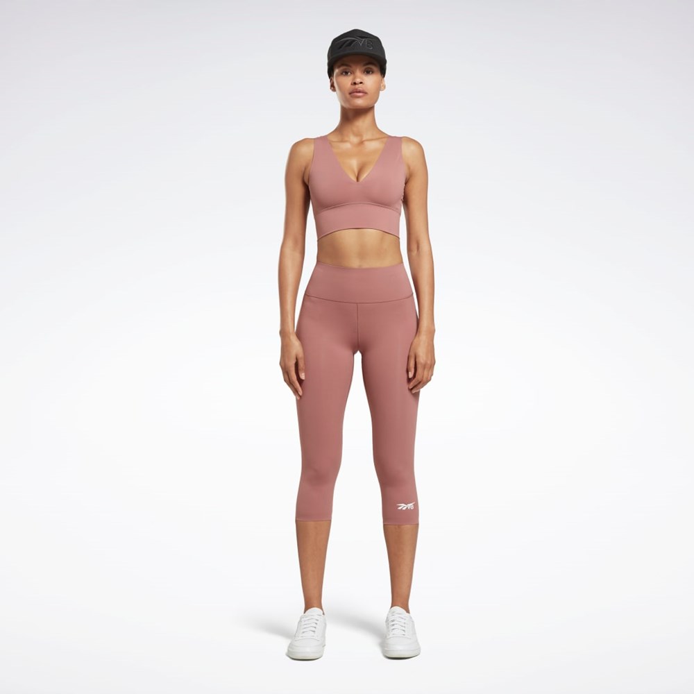 Reebok Victoria Beckham 5/8 Leggings Parched Earth | HU0419