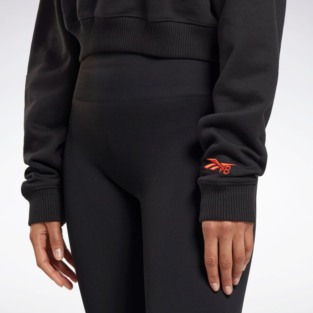 Reebok Victoria Beckham Graphic Sweatshirt Black | HG4807