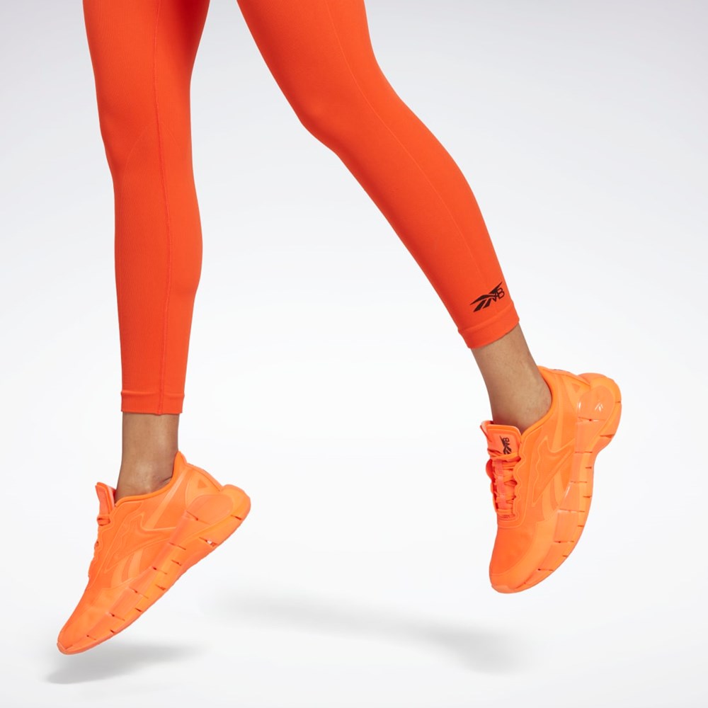 Reebok Victoria Beckham Seamless Leggings Ultima Orange | HS9956