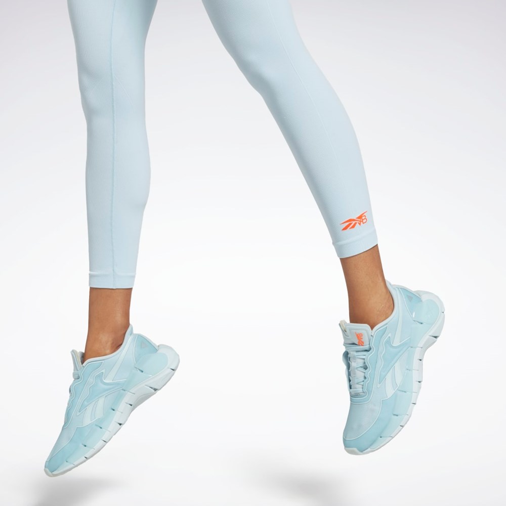 Reebok Victoria Beckham Seamless Leggings Fresh Blue F17-R | HU0423