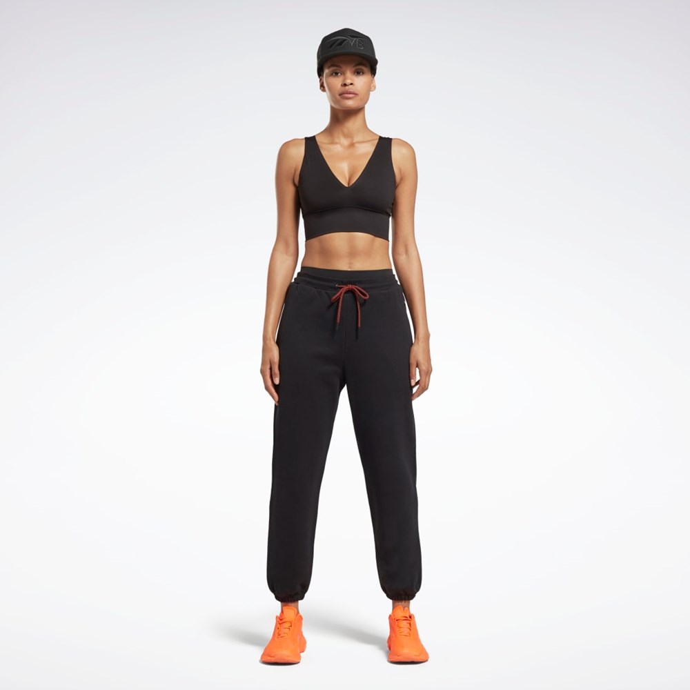 Reebok Victoria Beckham Straight Leg Joggers Black / Ultima Orange | HG7333