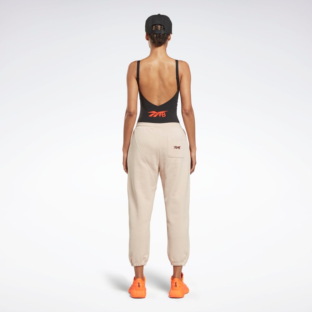 Reebok Victoria Beckham Straight Leg Joggers Soft Ecru | HU0428