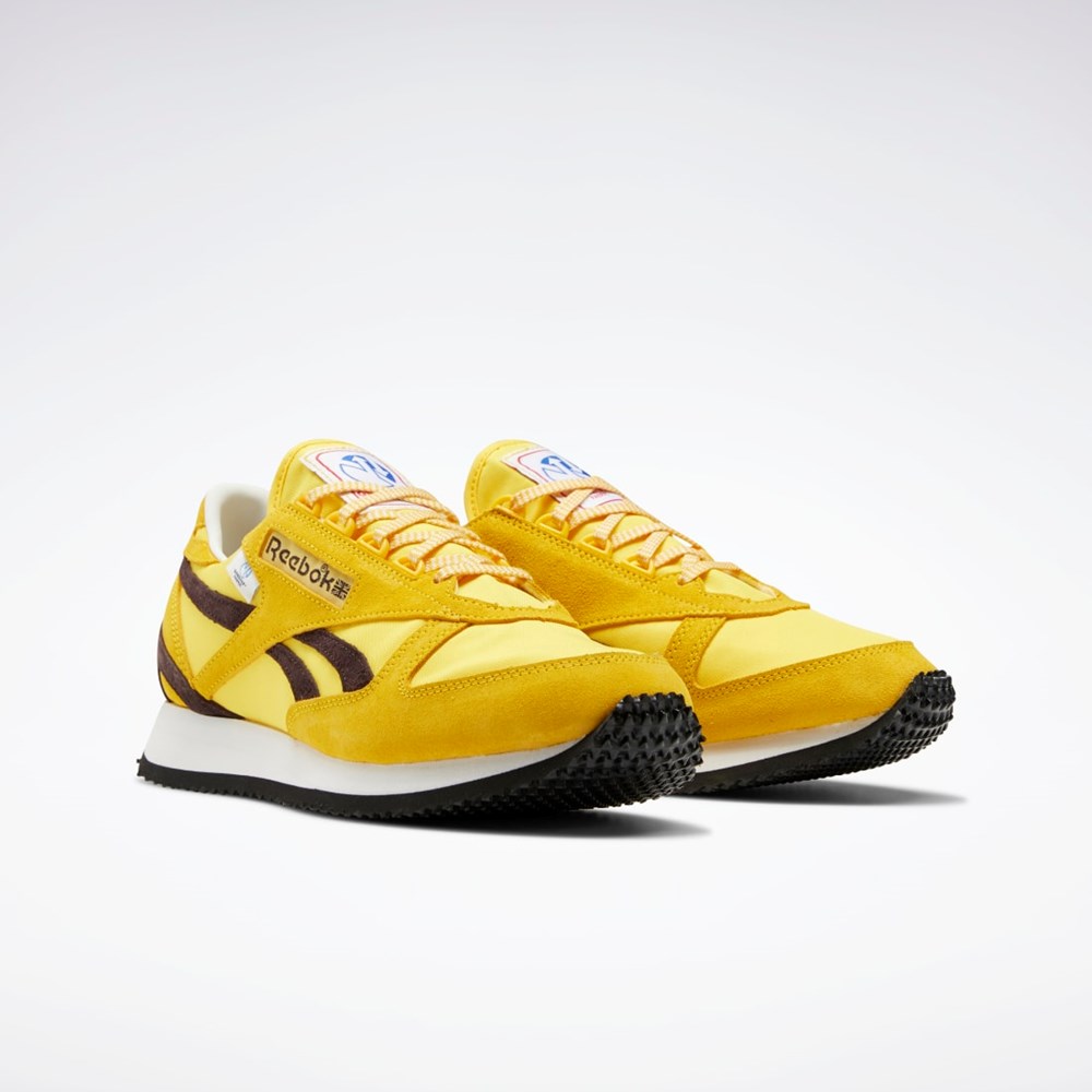 Reebok Victory Shoes Always Yellow / Pure Grey 1 / Purple Abyss | GX0290