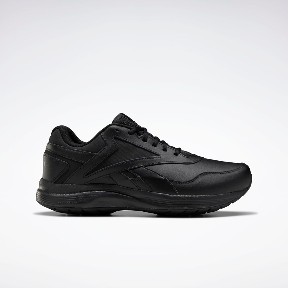 Reebok Walk Ultra 7 DMX MAX Extra-Wide Shoes Black / Cold Grey / Collegiate Royal | FU7145