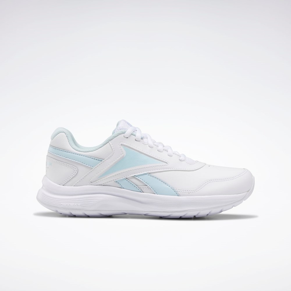 Reebok Walk Ultra 7 DMX MAX Shoes WHITE / Glass Blue / Collegiate Royal | EH0940