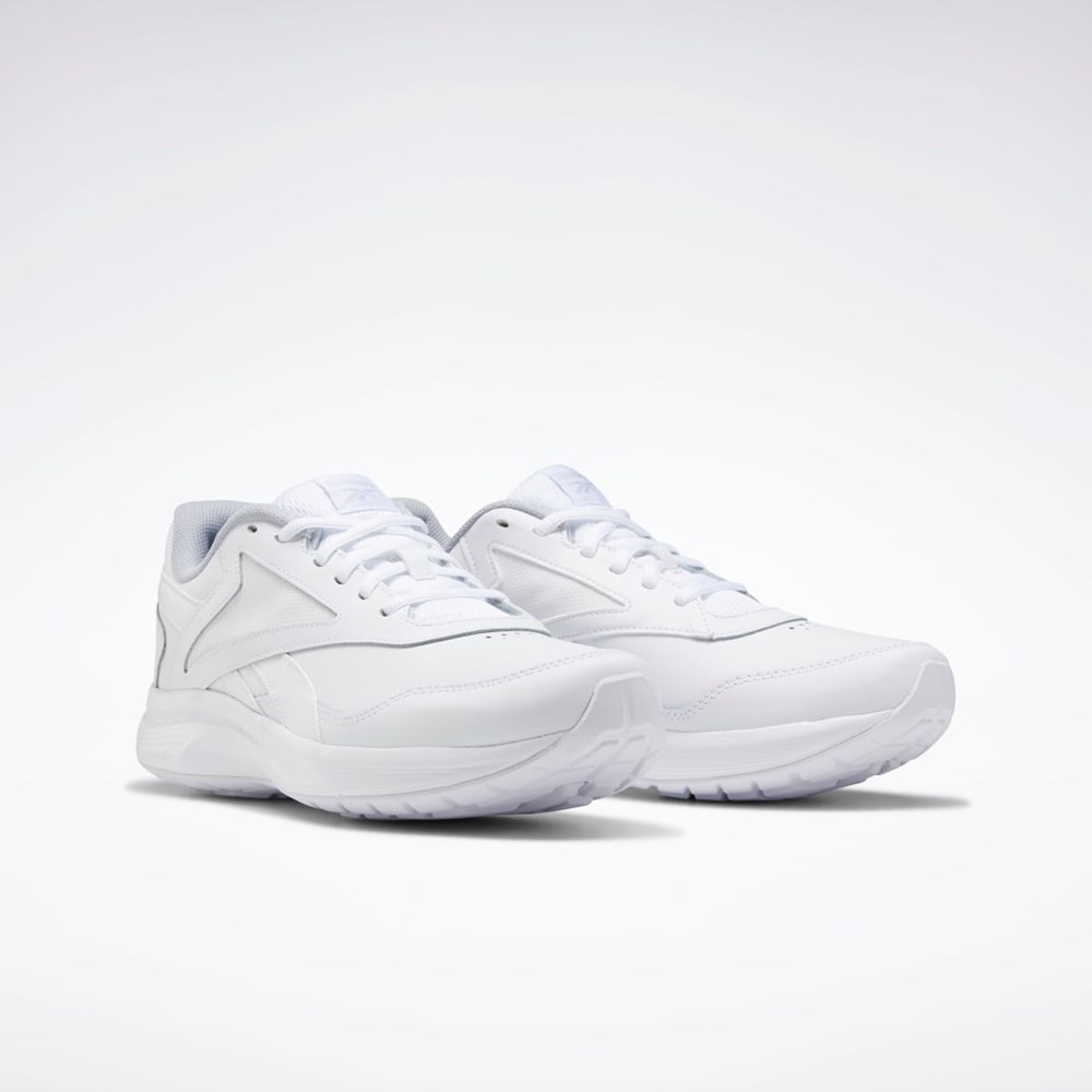 Reebok Walk Ultra 7 DMX MAX Wide Shoes WHITE / Cold Grey 2 / Collegiate Royal | FU7141