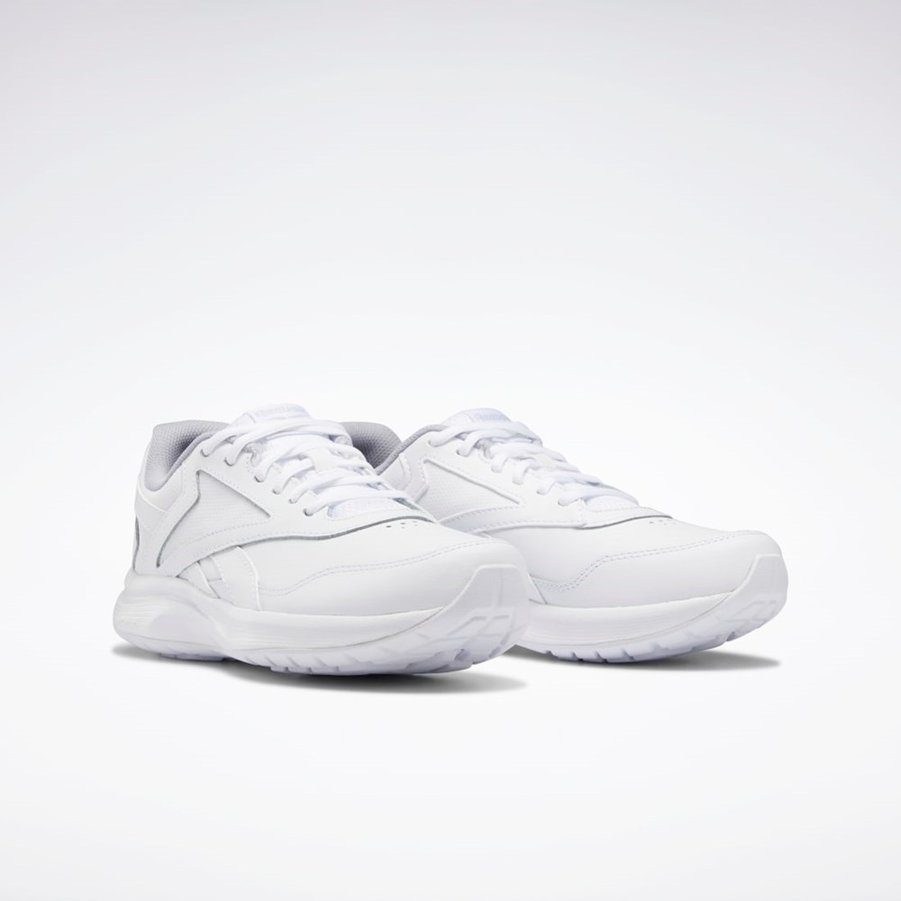 Reebok Walk Ultra 7 DMX MAX Wide Shoes WHITE / Cold Grey 2 / Collegiate Royal | FU7281