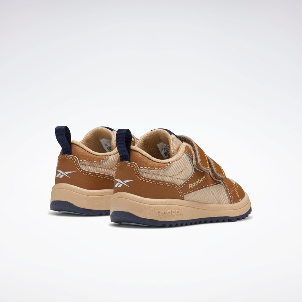 Reebok Weebok Clasp Low Shoes - Toddler Wild Brown / Sahara / Vector Navy | GV8552