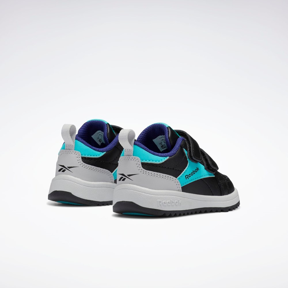 Reebok Weebok Clasp Low Shoes - Toddler Black / Classic Teal / Pure Grey 2 | GV8554