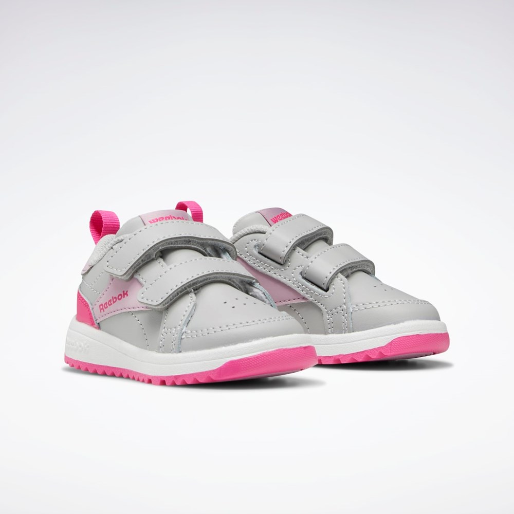 Reebok Weebok Clasp Low Shoes - Toddler Pure Grey 2 / Infused Lilac / Proud Pink | GX9421