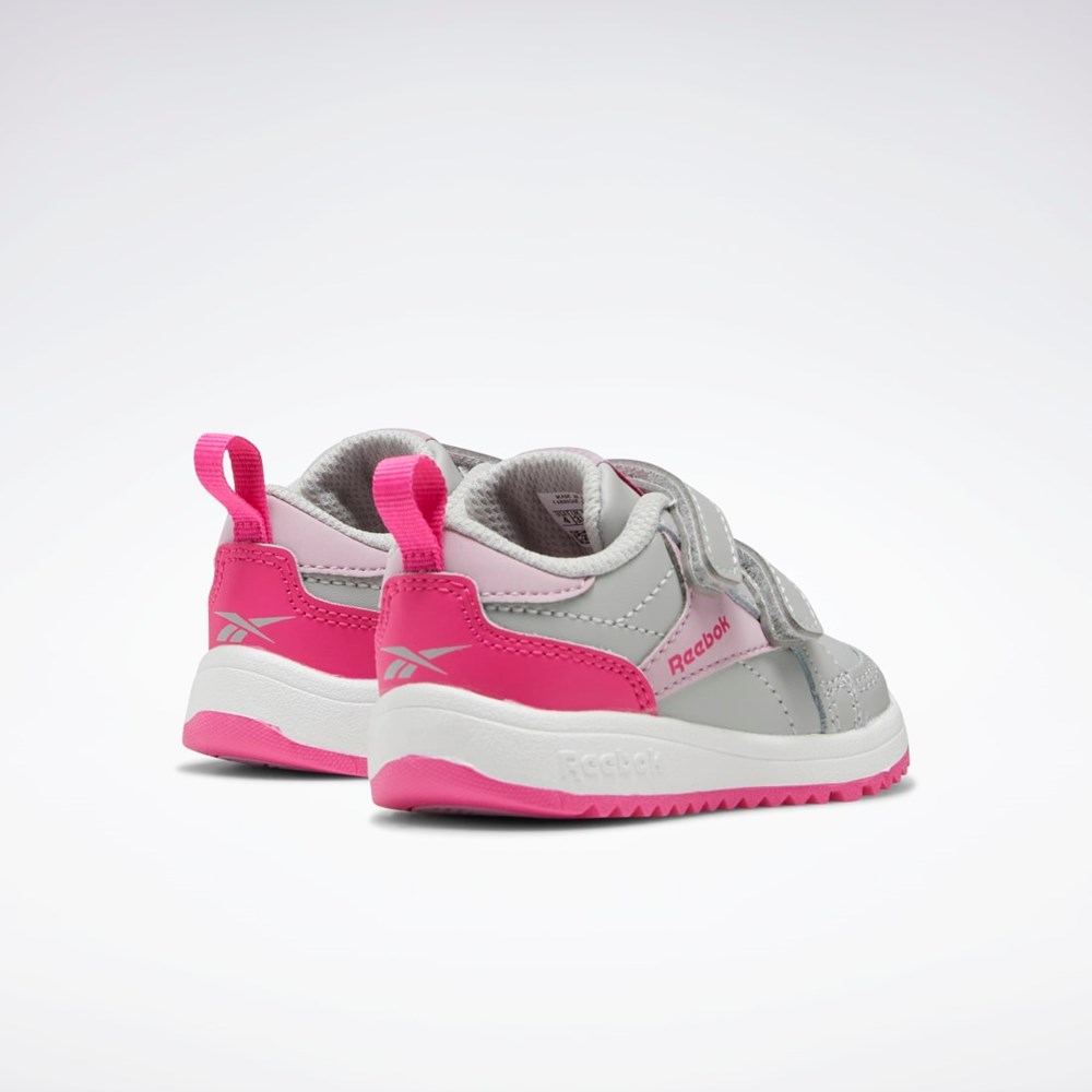 Reebok Weebok Clasp Low Shoes - Toddler Pure Grey 2 / Infused Lilac / Proud Pink | GX9421