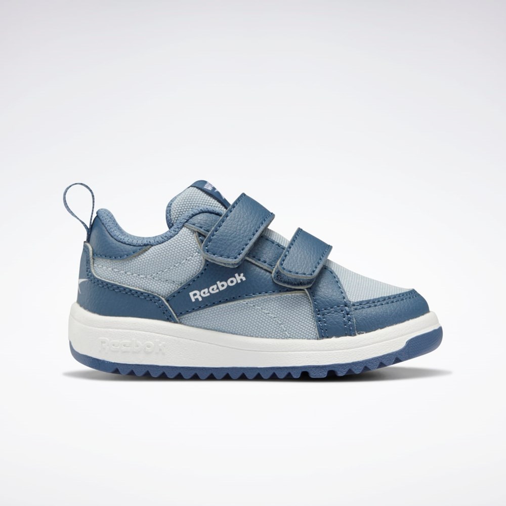 Reebok Weebok Clasp Low Shoes - Toddler Gable Grey / Blue Slate / Ftwr White | GY8440