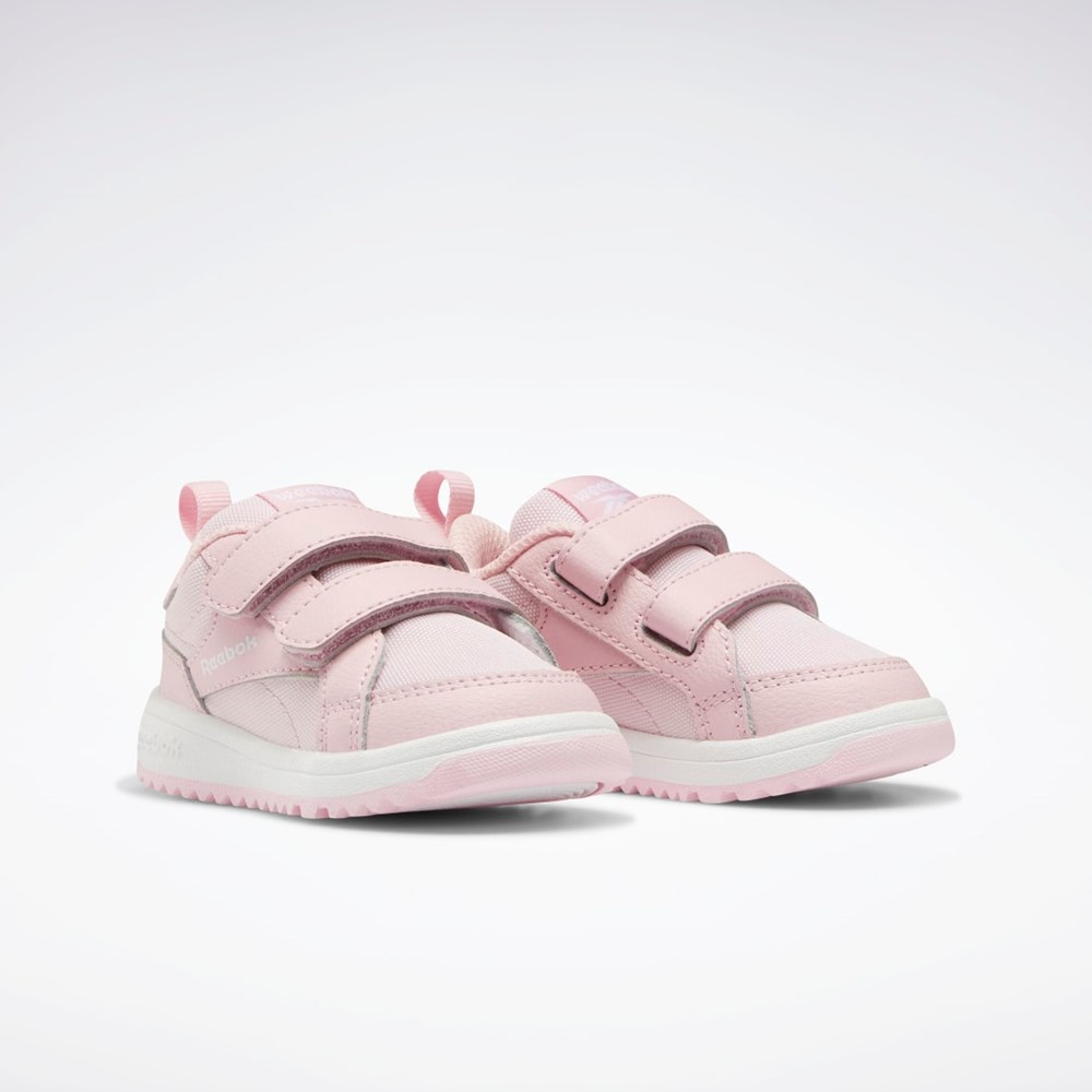 Reebok Weebok Clasp Low Shoes - Toddler Pink Glow / Porcelain Pink / Ftwr White | GZ0879