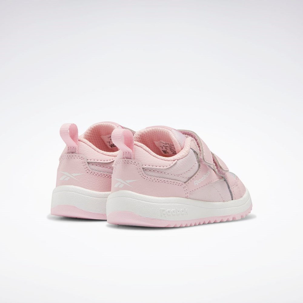 Reebok Weebok Clasp Low Shoes - Toddler Pink Glow / Porcelain Pink / Ftwr White | GZ0879