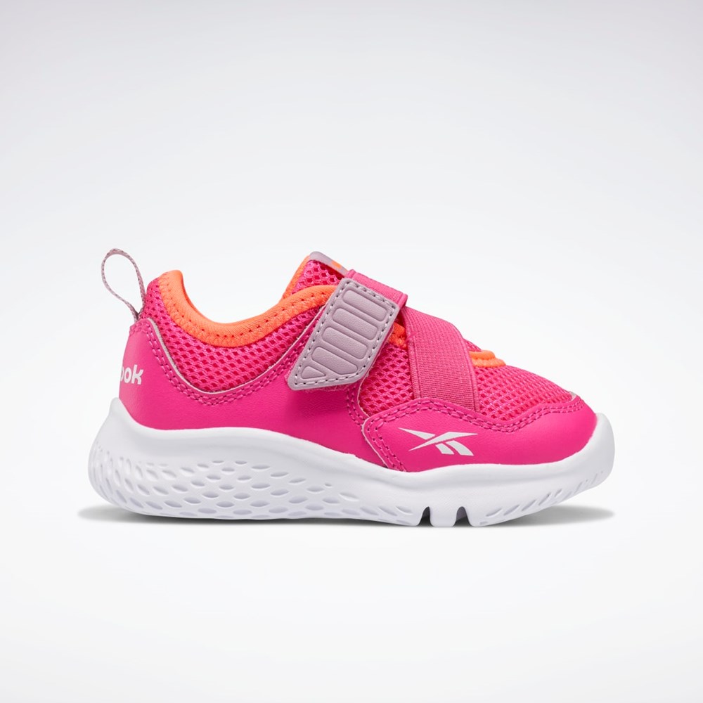 Reebok Weebok Flex Sprint Shoes - Toddler Proud Pink / Ftwr White / Orange Flare | GX9424