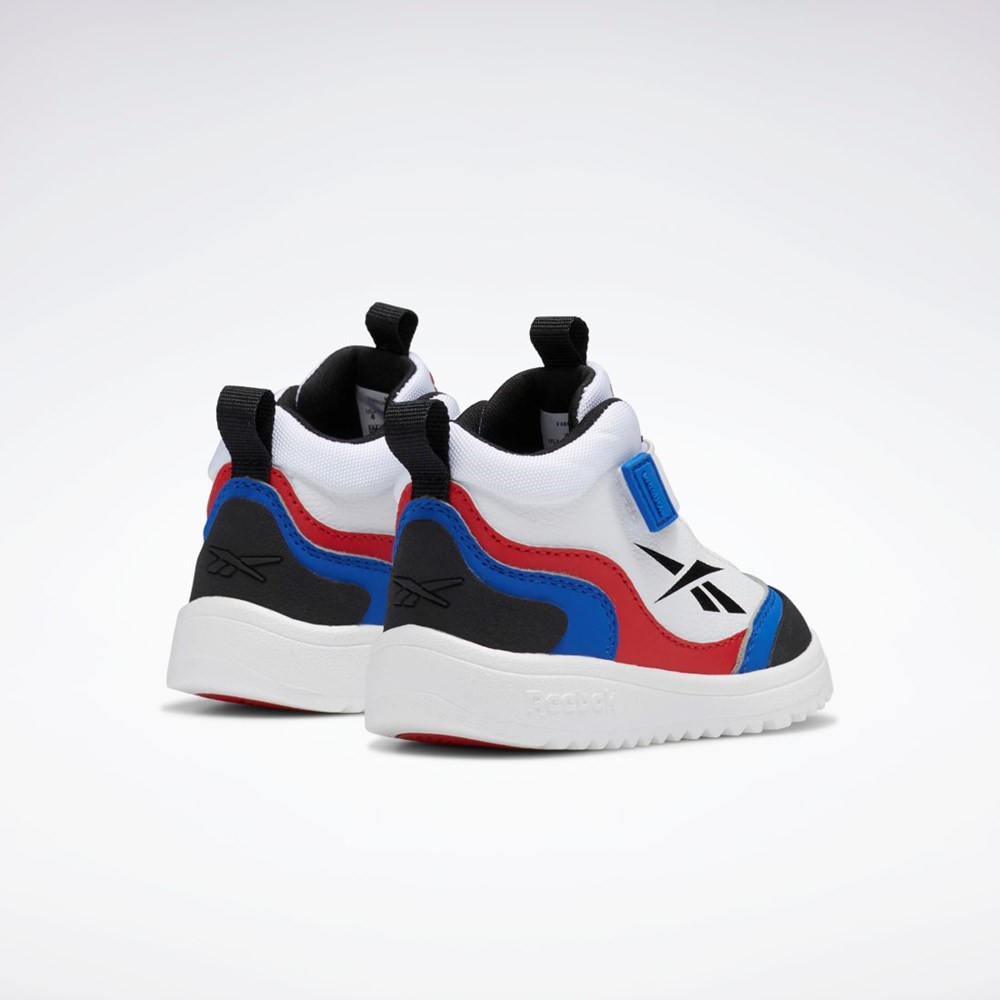 Reebok Weebok Storm X Shoes - Toddler Ftwr White / Vector Blue / Vector Red | GV8547