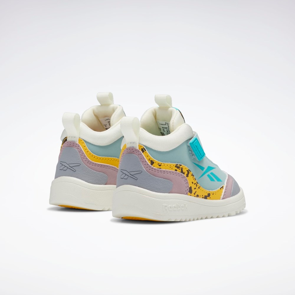 Reebok Weebok Storm X Shoes - Toddler Seaside Grey / Always Yellow / Classic Teal | GV8546