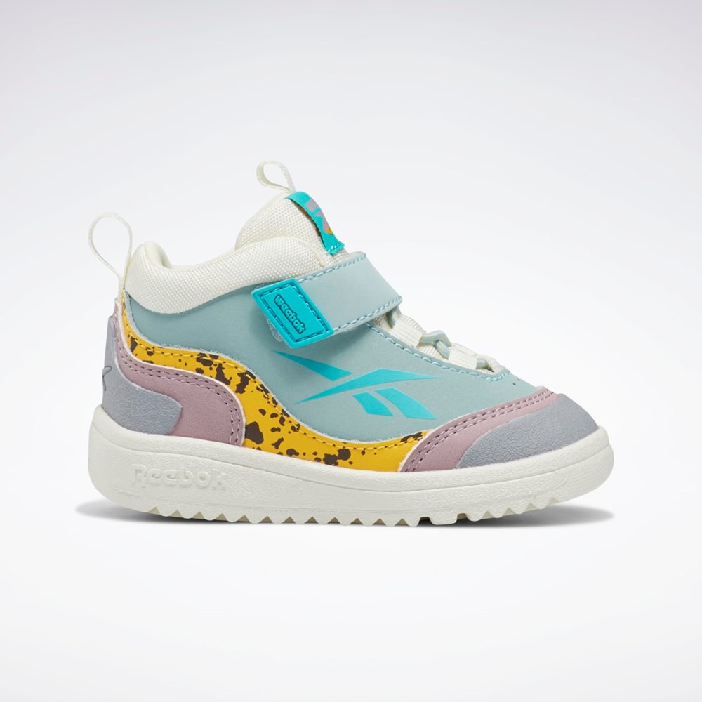 Reebok Weebok Storm X Shoes - Toddler Seaside Grey / Always Yellow / Classic Teal | GV8546